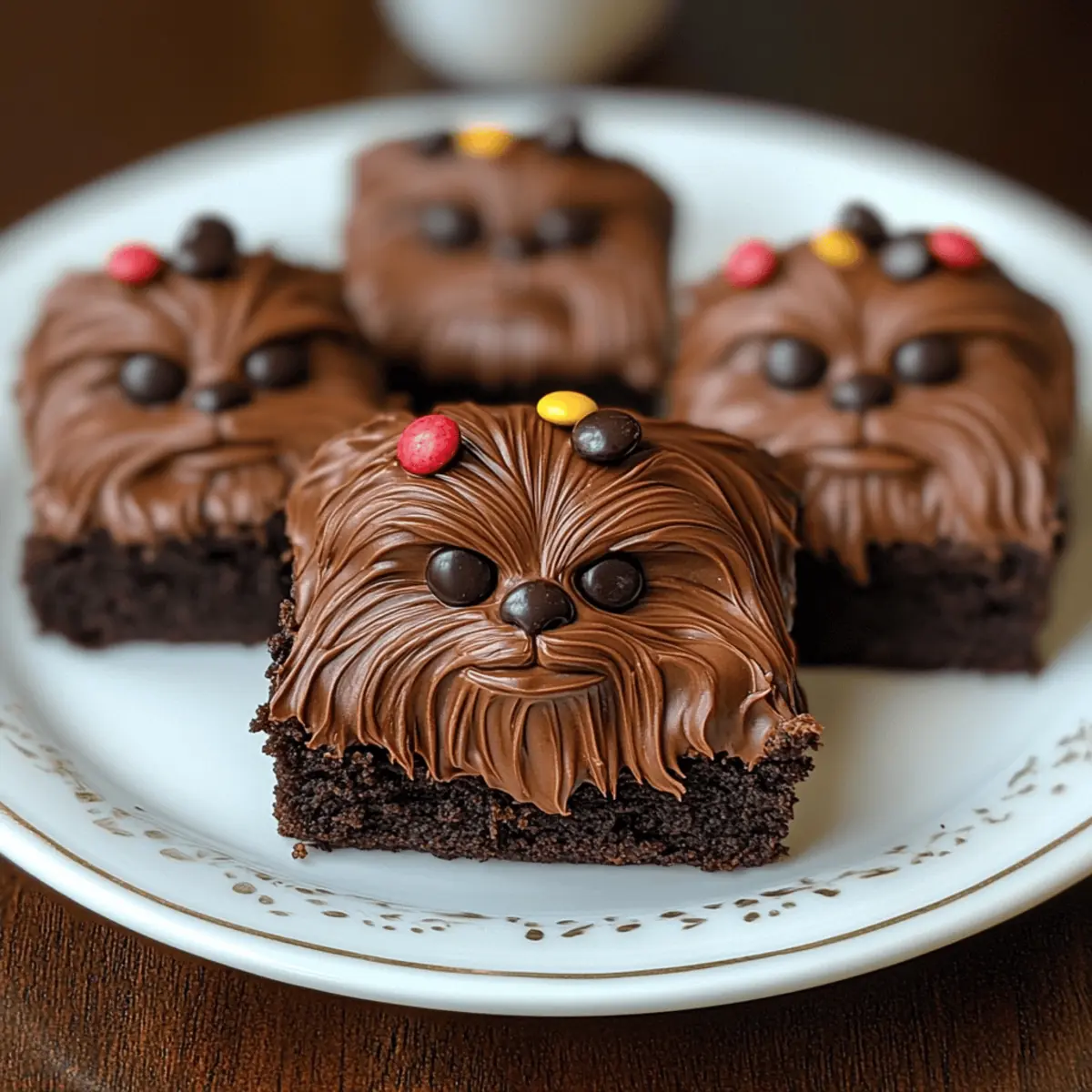 Star Wars Chewbacca Brownies