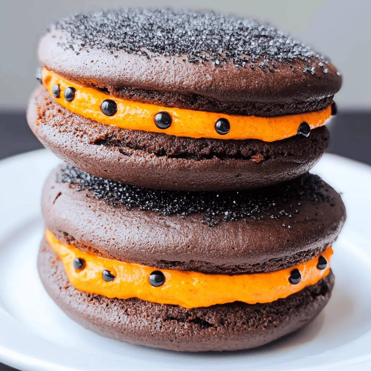 Spooky Soft Halloween Whoopie Pies for a Ghoulish Treat