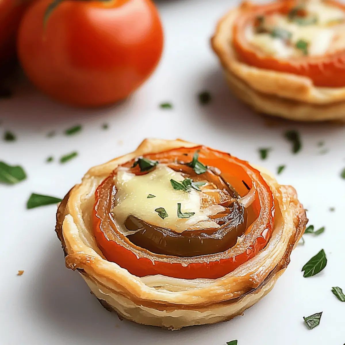 Easy Mini Tomato Tarts