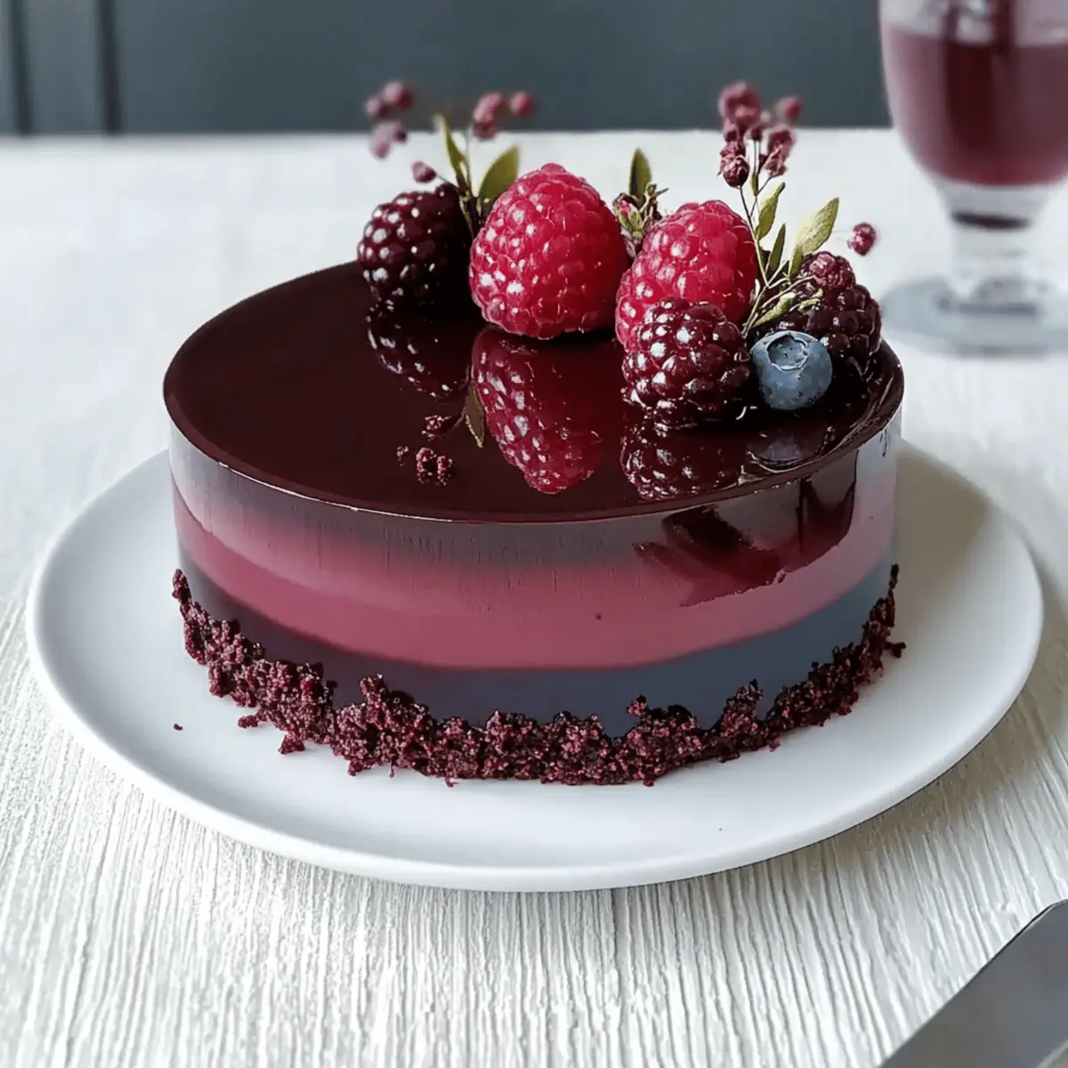 Decadent Vegan Chocolate Raspberry