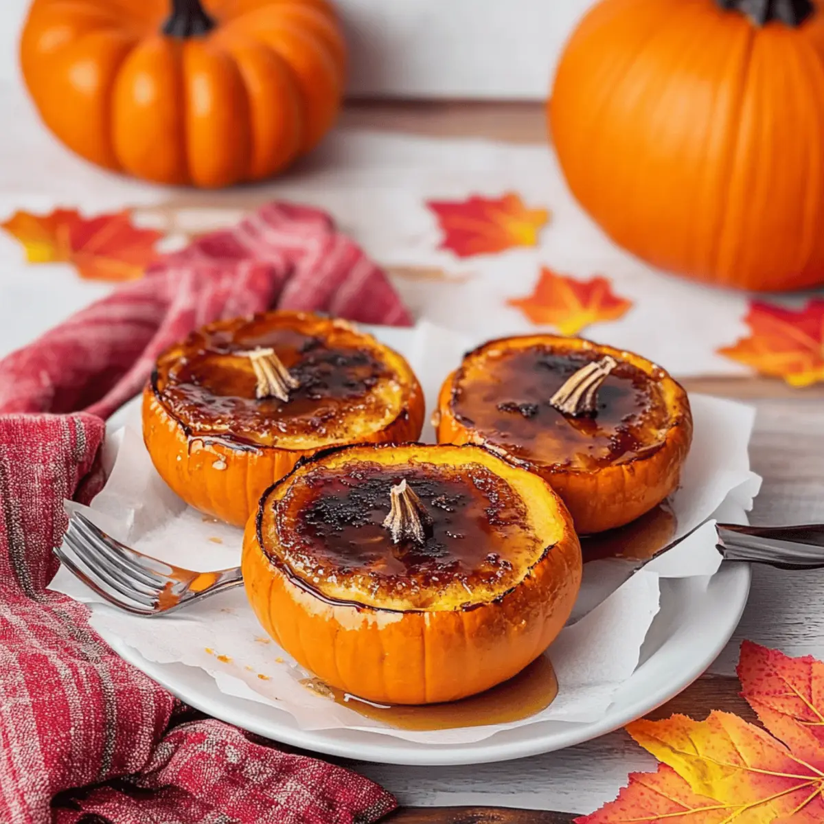 Pumpkin Crème Brûlée