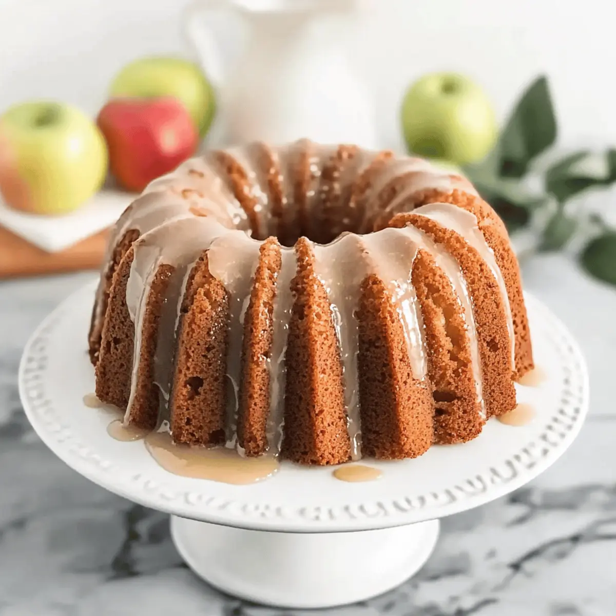Fall’s Best Vegan Gluten-Free Apple Bundt Cake