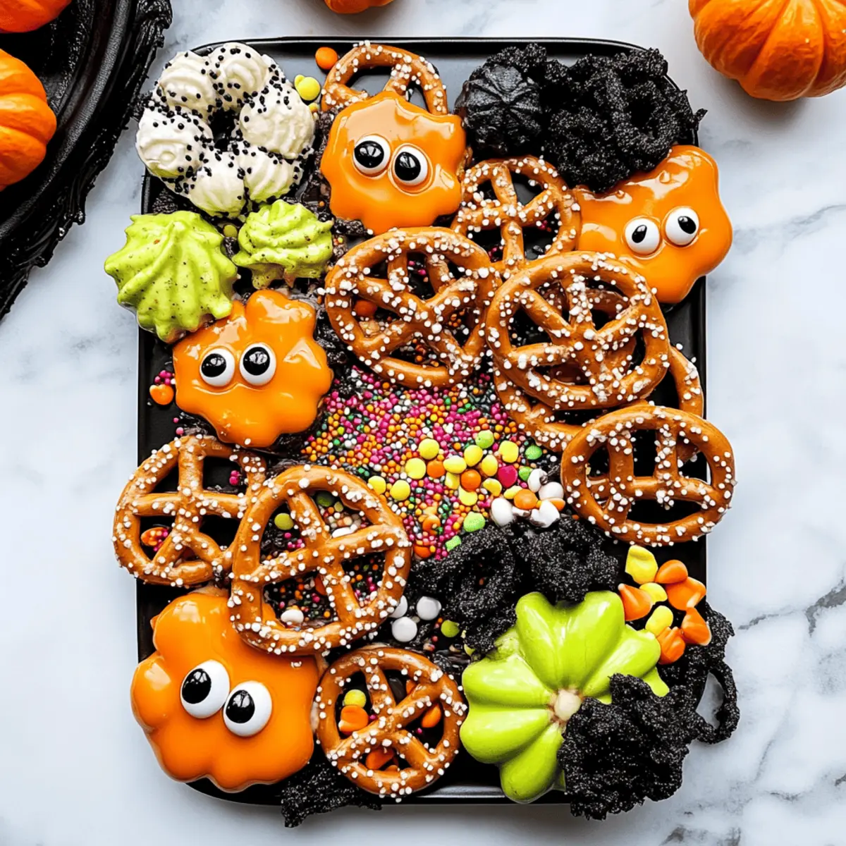 Halloween Pretzels