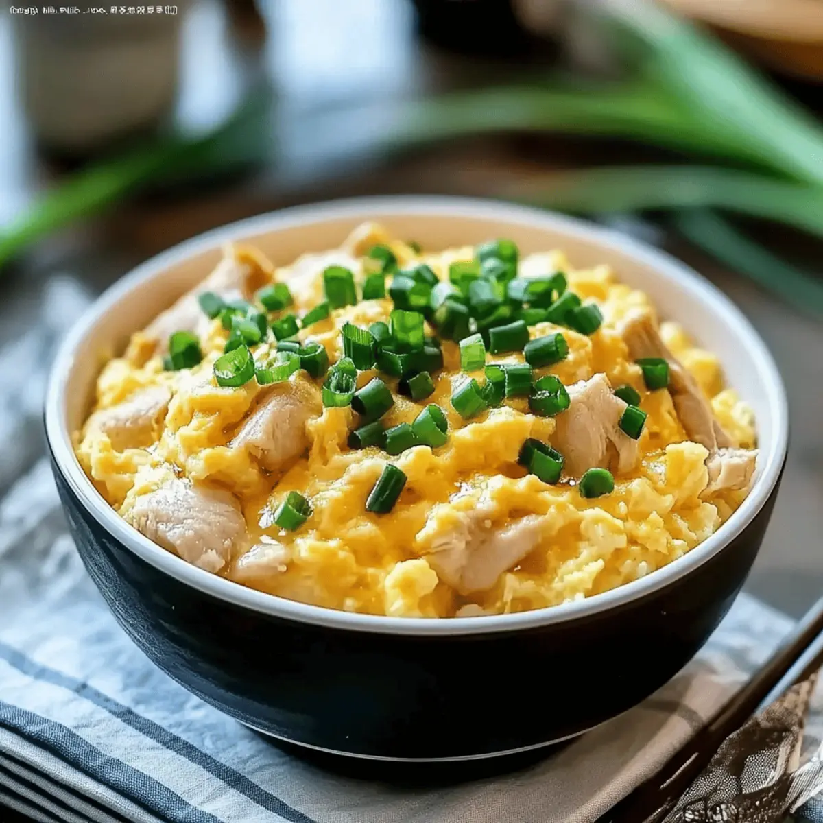 Cozy Chicken & Egg Rice Bowl