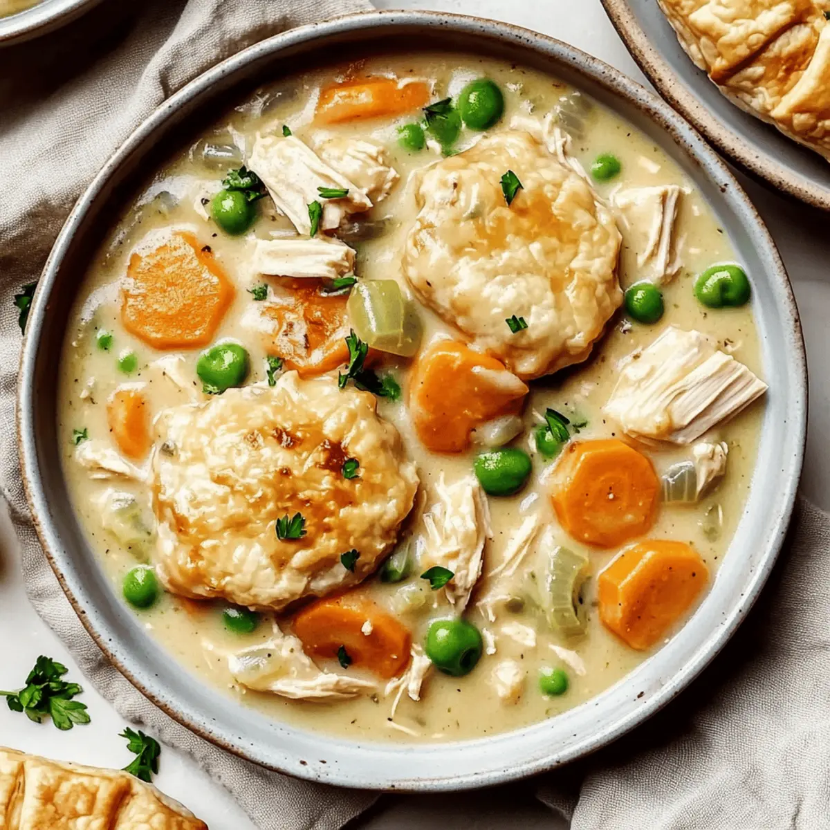 Cozy Crustless Chicken Pot Pie for Heartwarming Nights