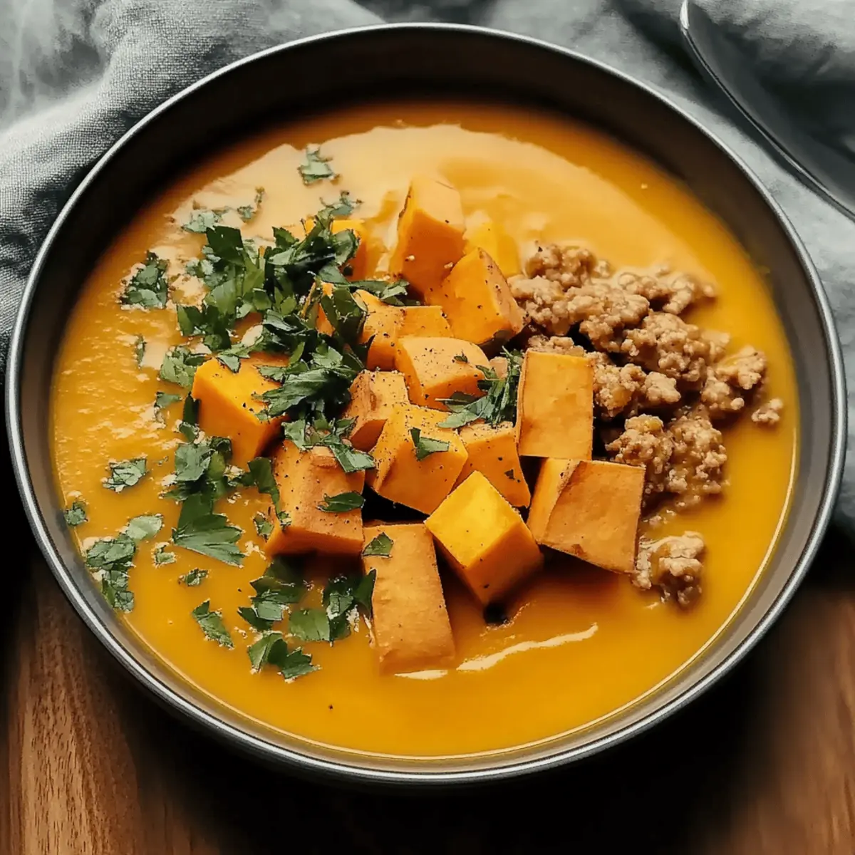 Cozy Up with Hearty Turkey Sweet Potato Soup