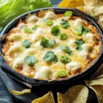 Creamy Graveyard Chicken Enchilada Dip