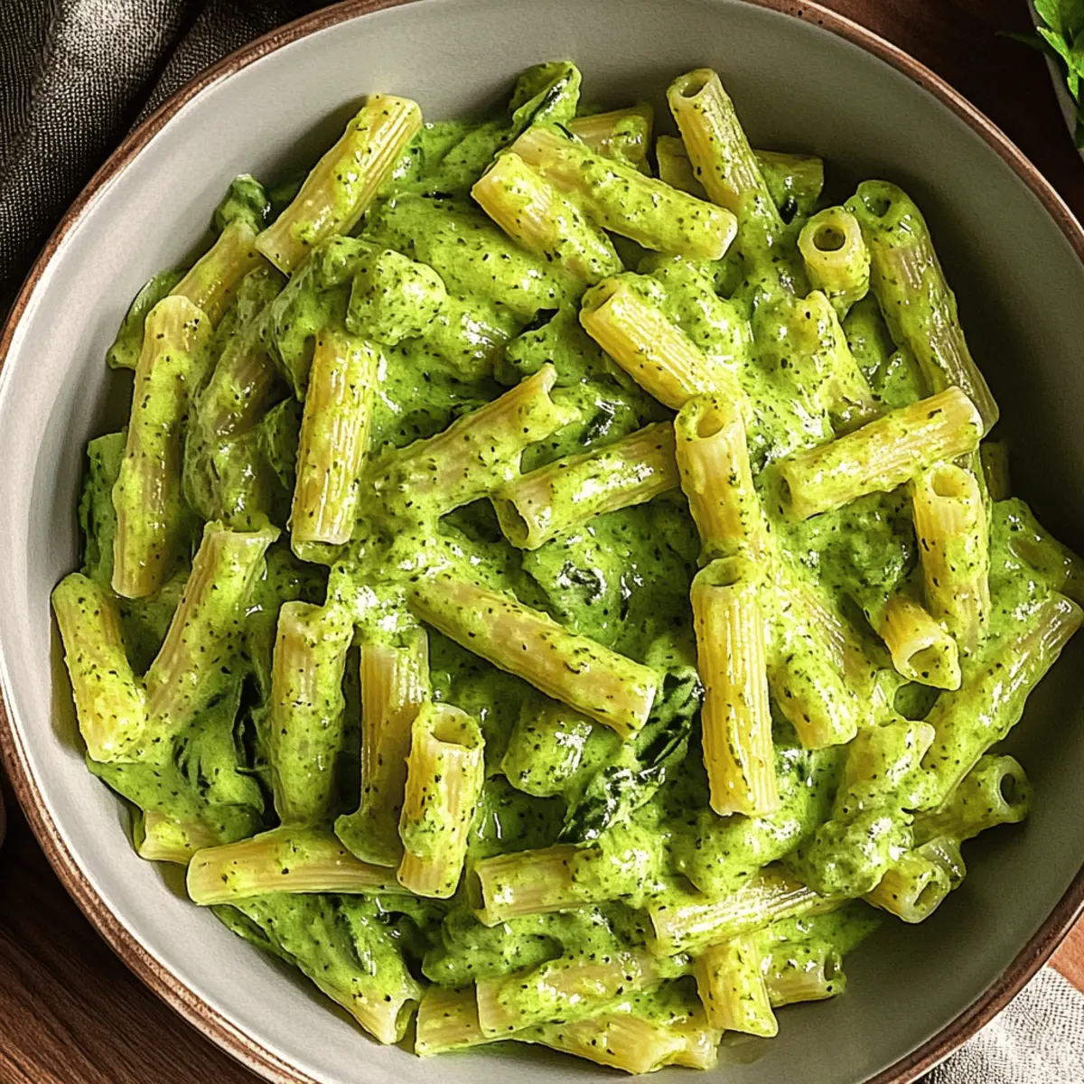 Creamy Vegan Spinach Garlic Pasta: A Wholesome 30-Minute Delight