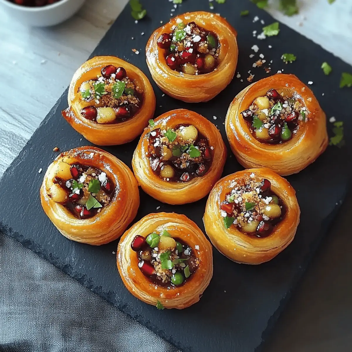 Dabeli Puff Pastry Swirl