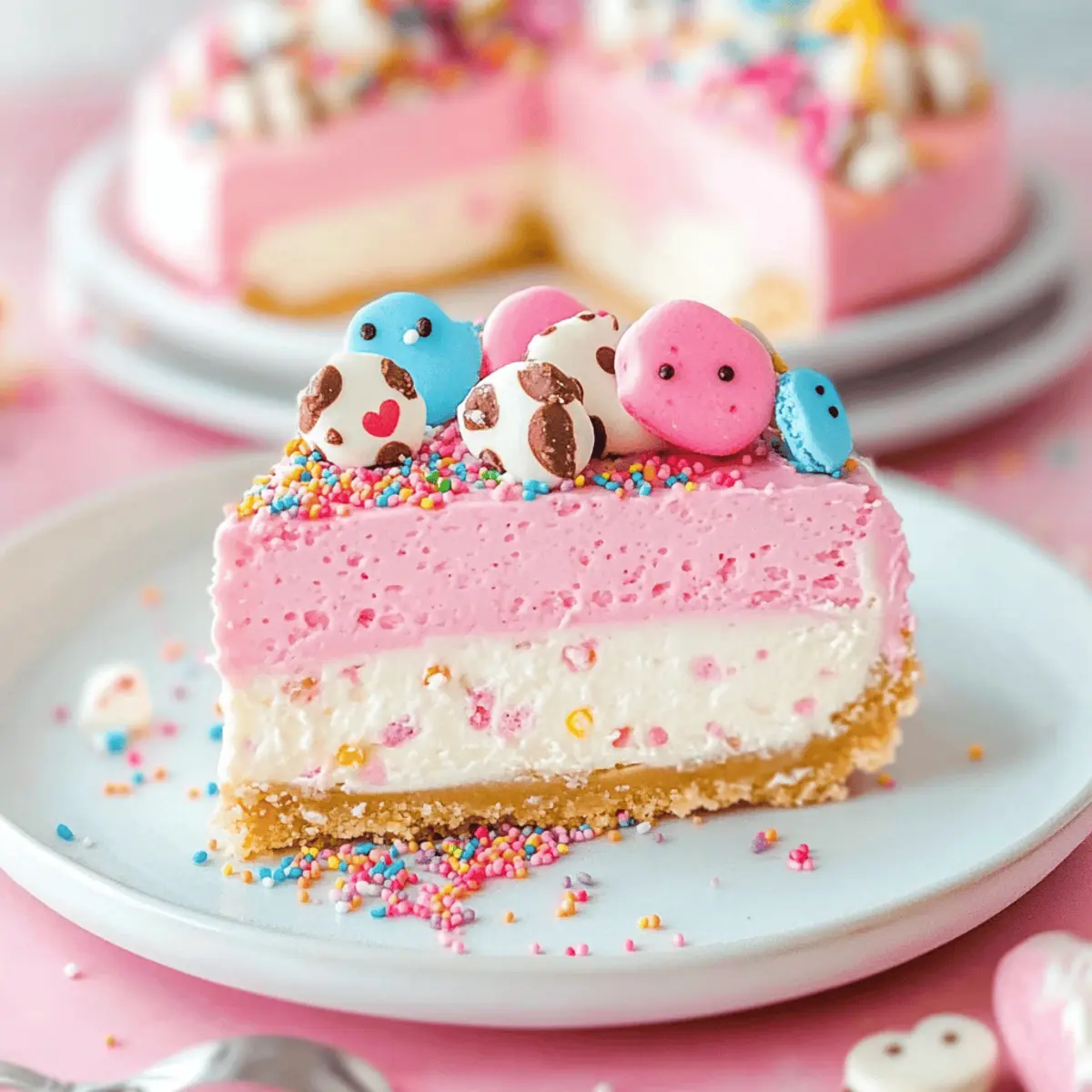 Frosted Animal Cookie Cheesecake: A Sweet Nostalgic Treat