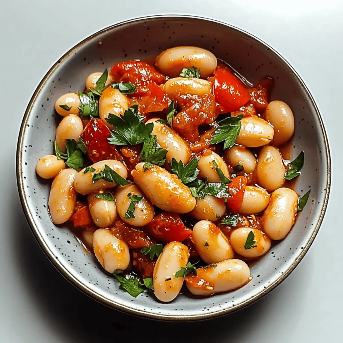 High-Protein Romesco Butter Beans