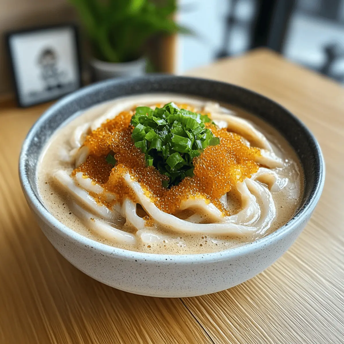 Indulge in Creamy Uni Udon