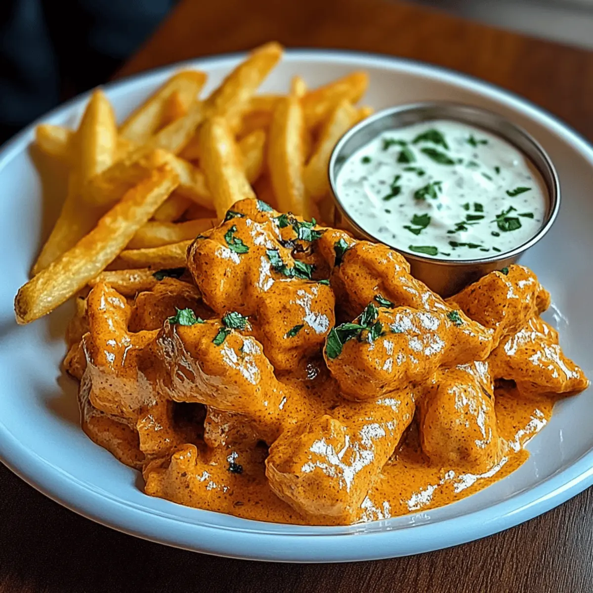 Irresistible Butter Chicken with Garlic Sauce