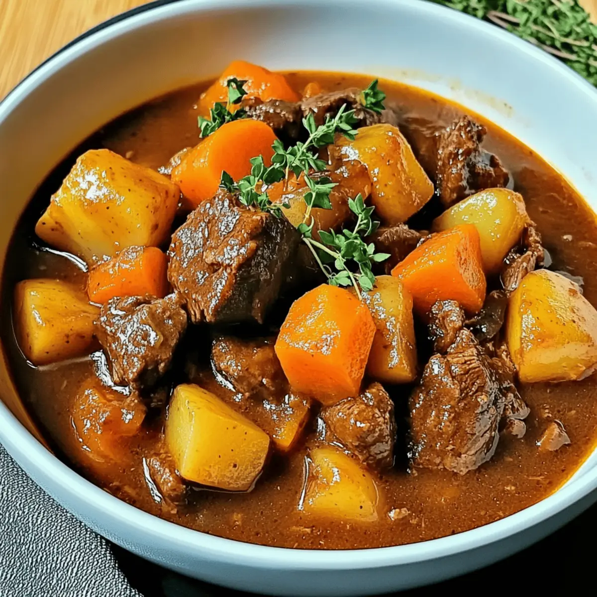 Irresistible Harvest Beef Stew