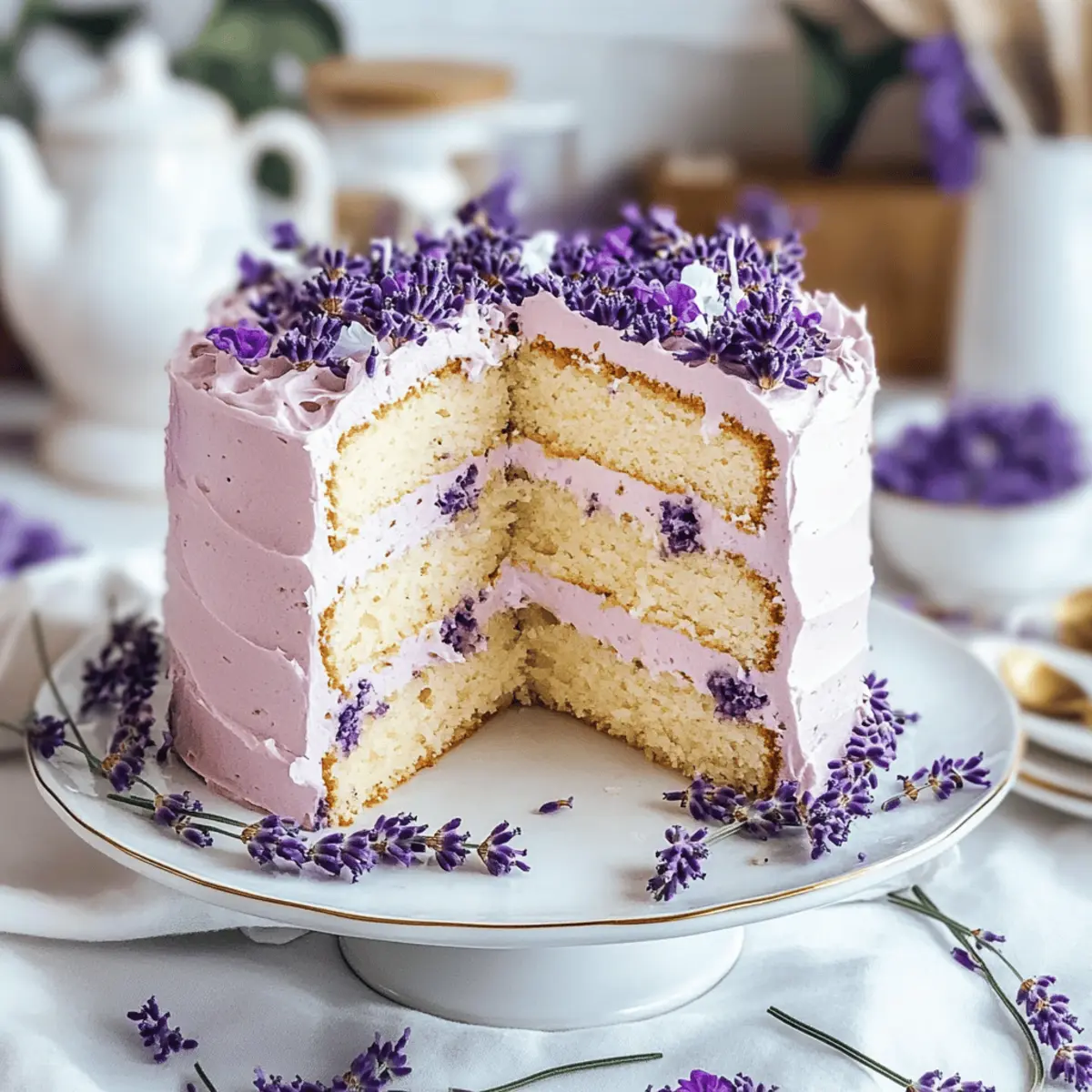 Lavender Cake: Delightfully Floral & Perfect for Any Celebration