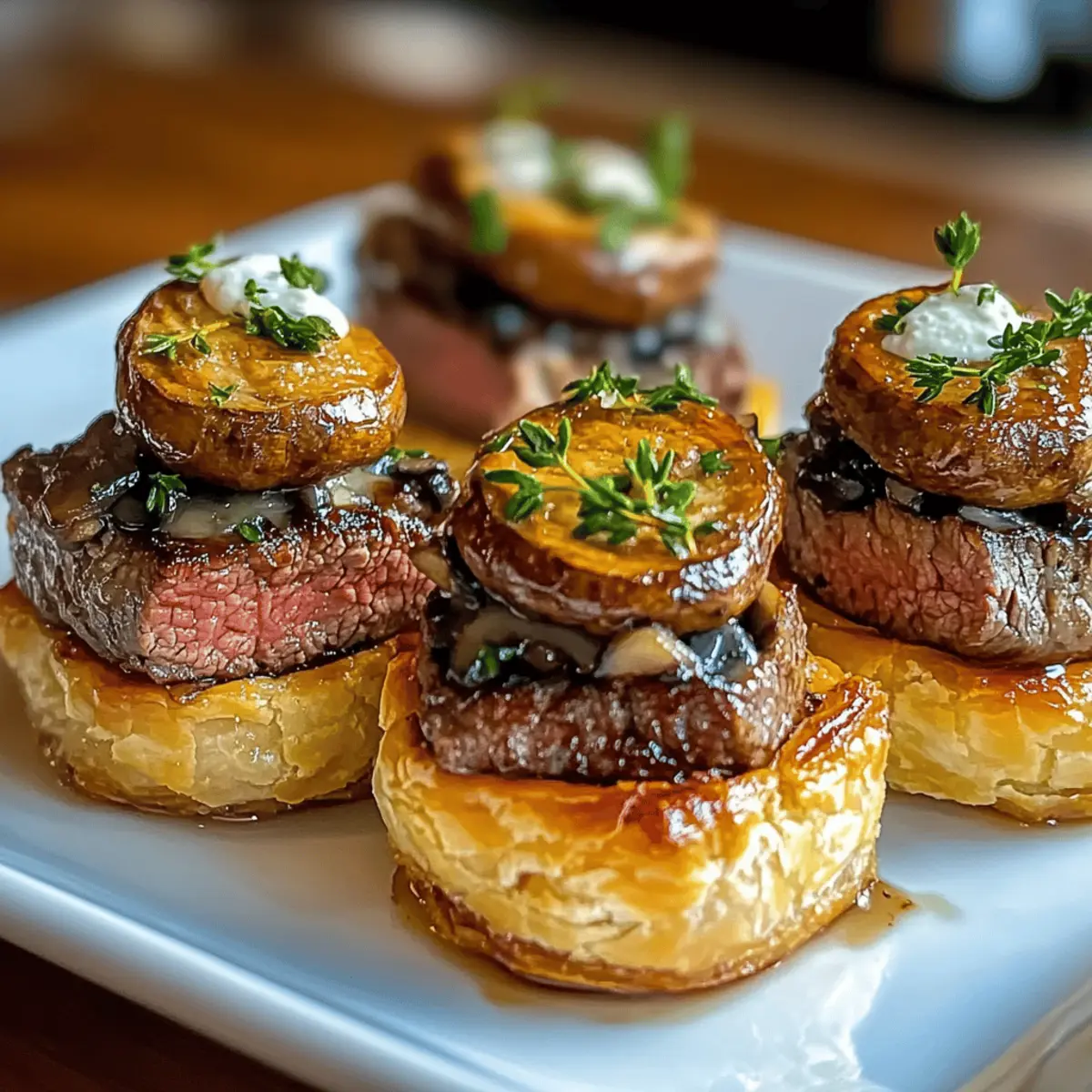 Mini Beef Wellington Bites