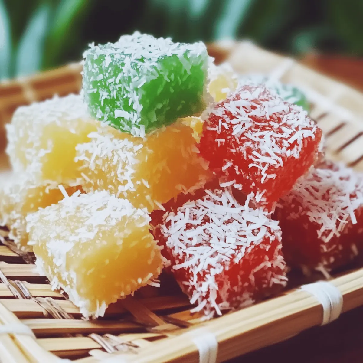 Pichi-Pichi (Steamed Cassava Cakes)