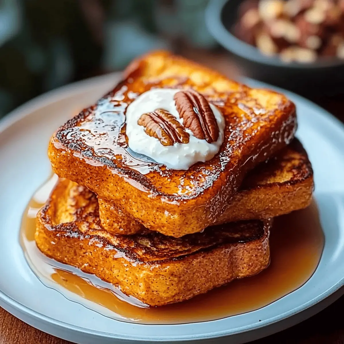Cozy Pumpkin French Toast Breakfast for Fall Mornings