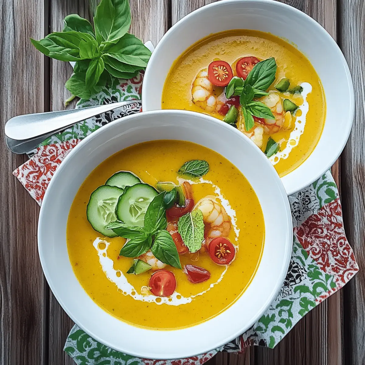 Thai Gazpacho: Refreshing Summer Soup with a Twist