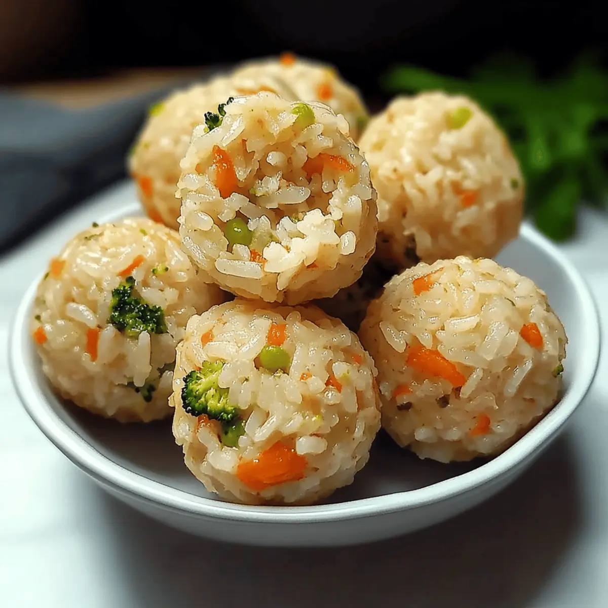 Veggie Rice Balls