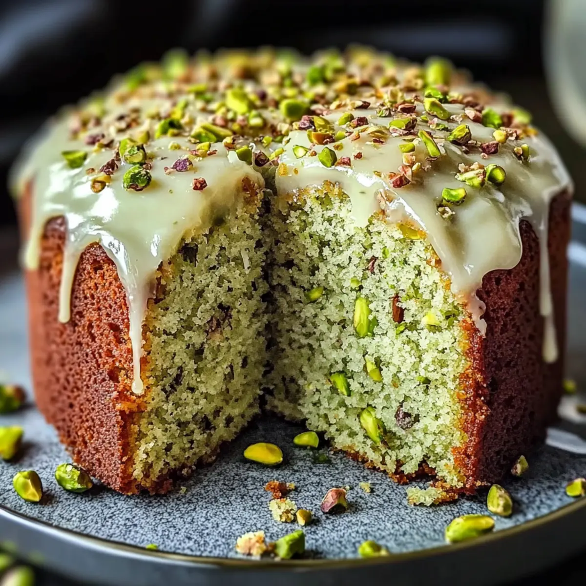 Delicious Vegan Pistachio Coffee Cake for Guilt-Free Indulgence