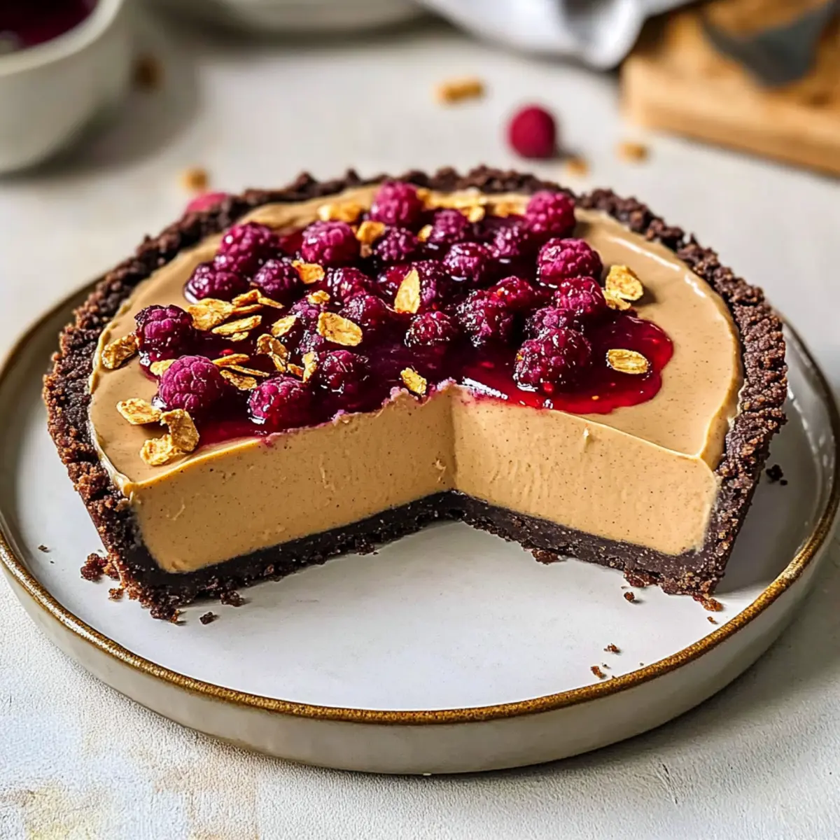 Indulge in Decadent Vegan Peanut Butter Pie Bliss