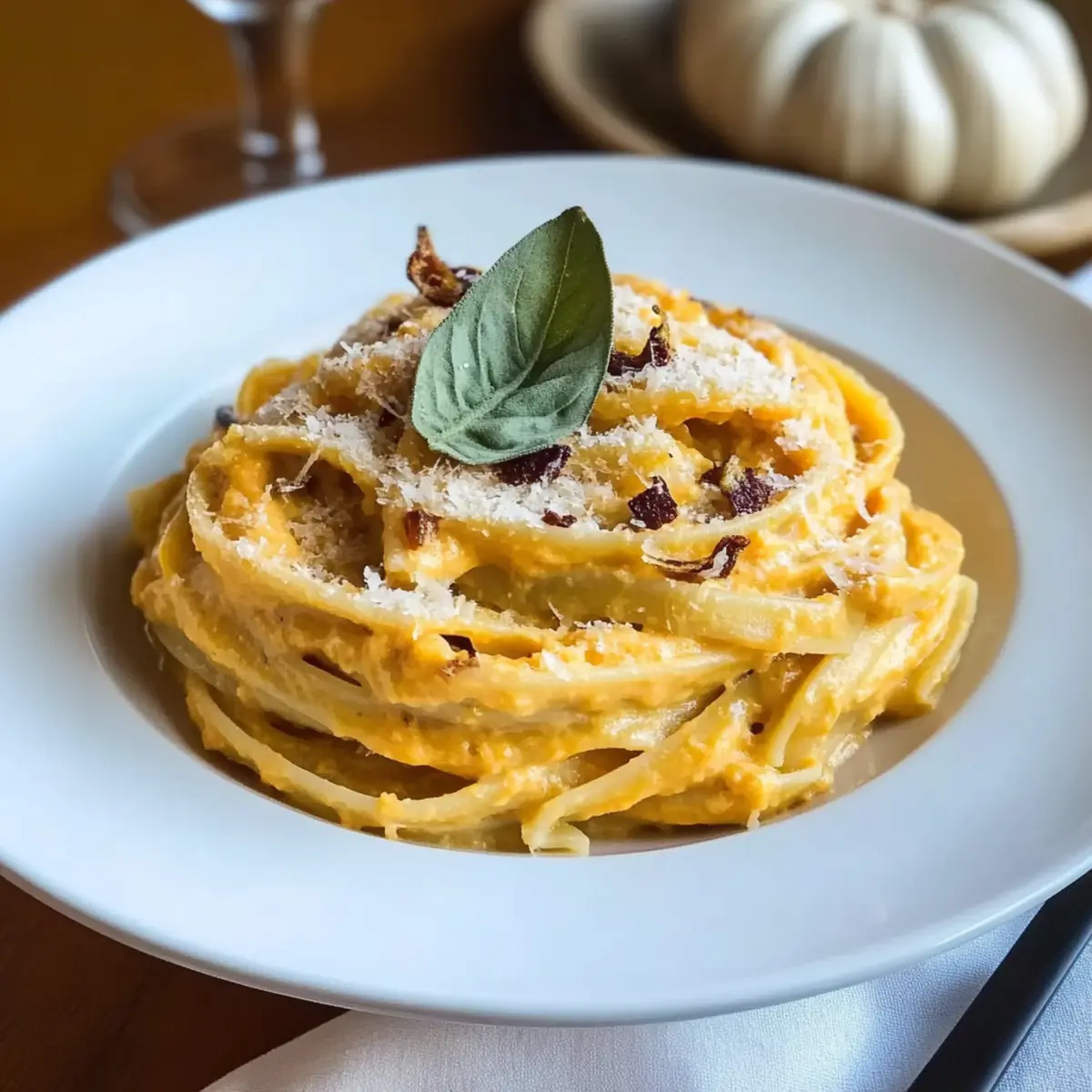 Creamy Pumpkin Pasta Sauce: A Cozy Autumn Dinner Treat