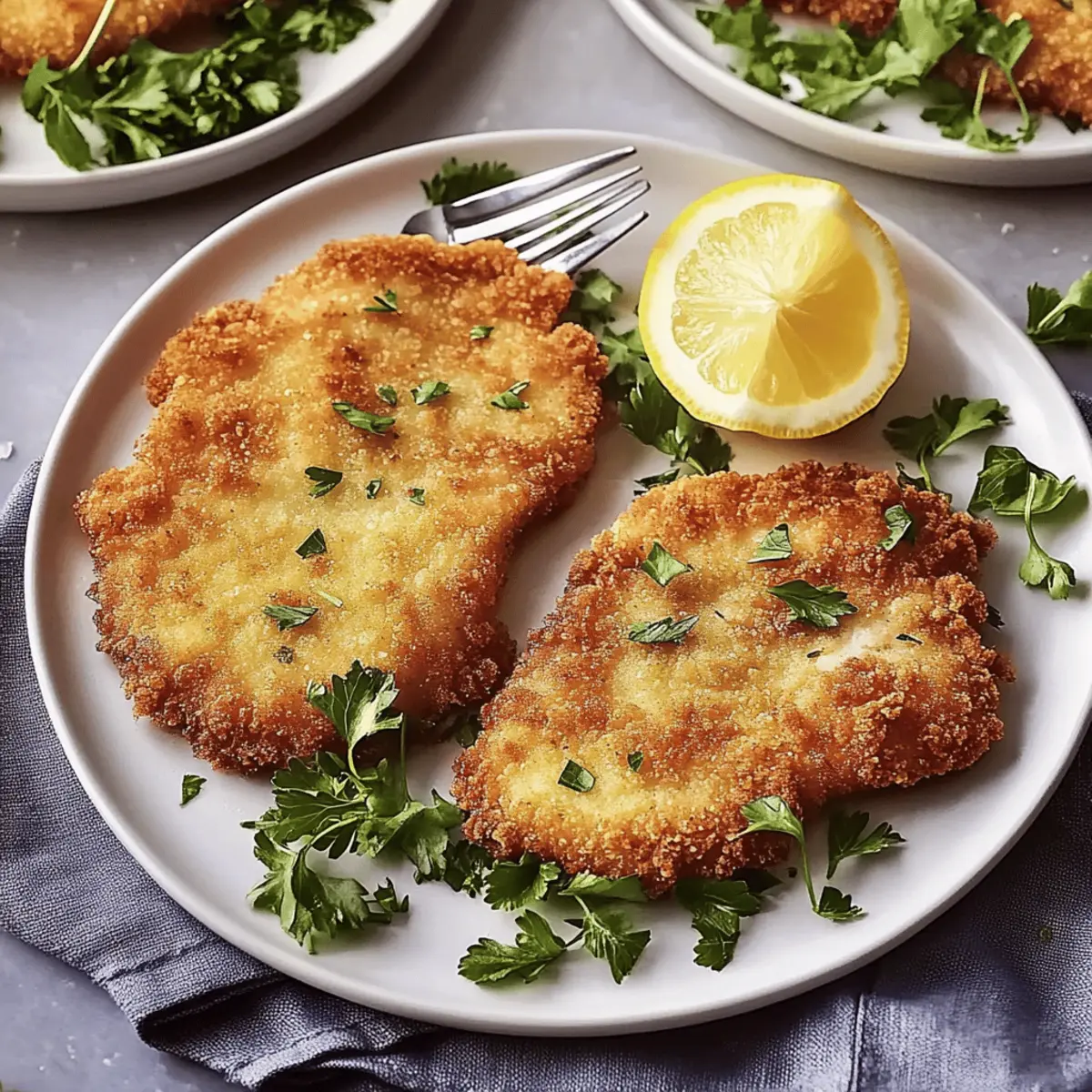 Crispy Chicken Schnitzel