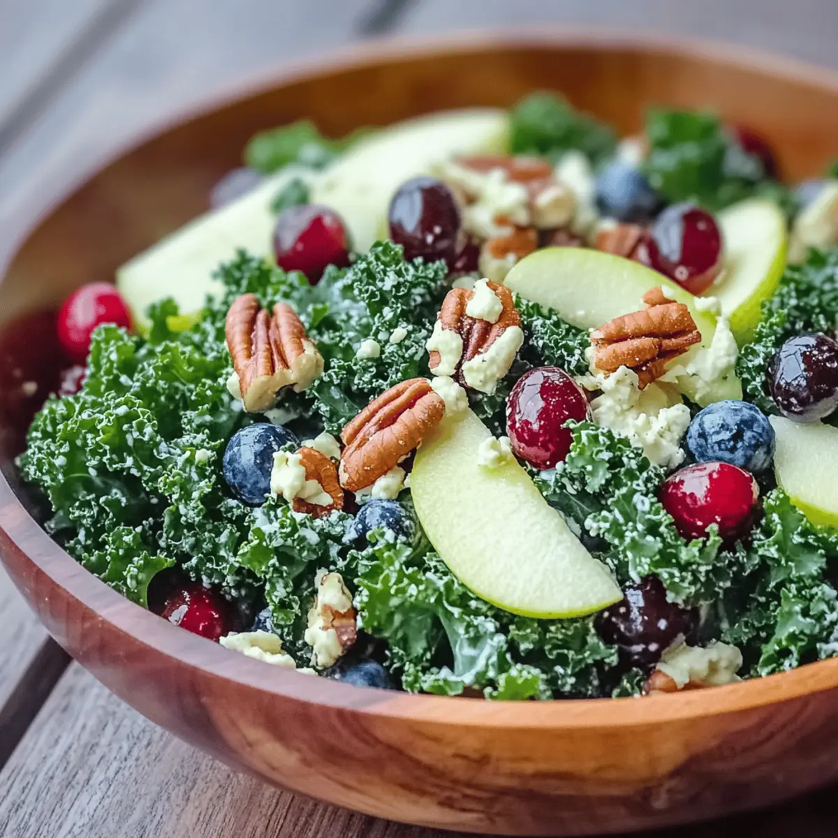 Delicious Maple Kale Salad That Will Brighten Your Day