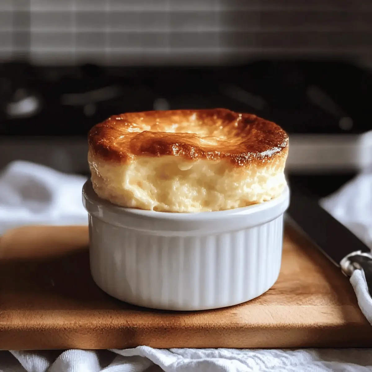 Light and Elegant Fluffy Cheese Soufflé Recipe in 35 Minutes