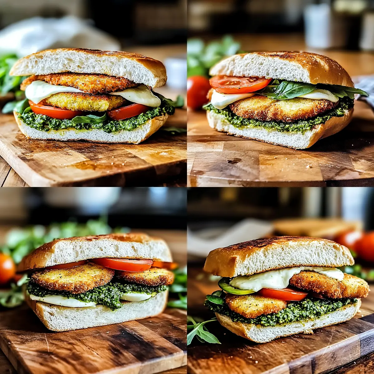 Irresistible Chicken Schnitzel Pesto Sandwich You’ll Crave