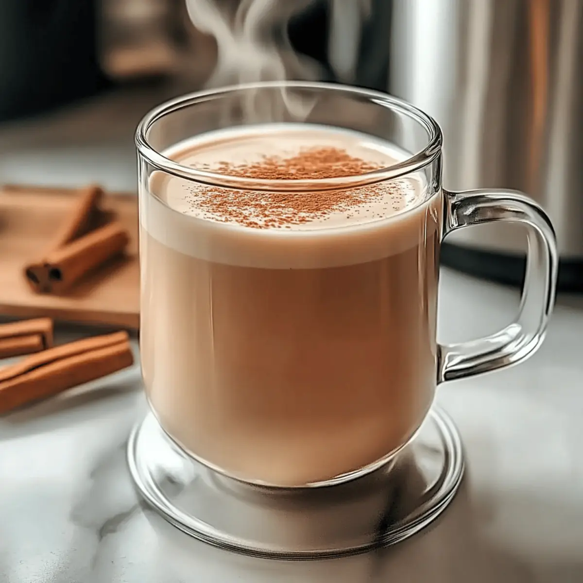 Warm Up with Cozy Vanilla Cinnamon Milk Tea Anytime