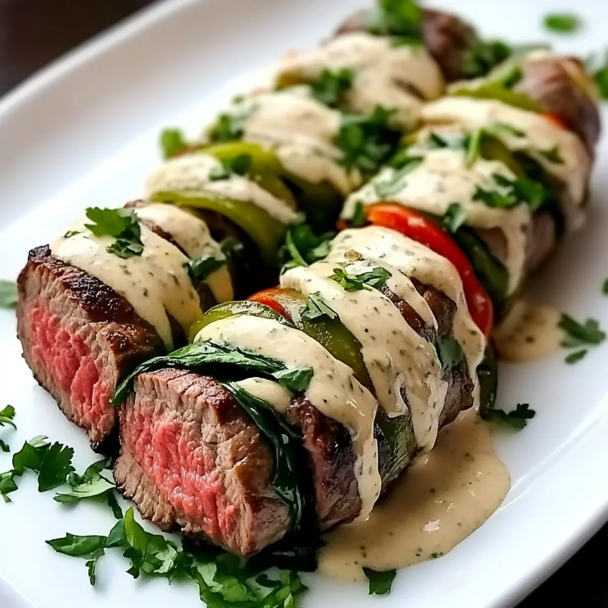 Delicious Hatch Green Chile Steak Roll Ups: Quick & Tasty Treats