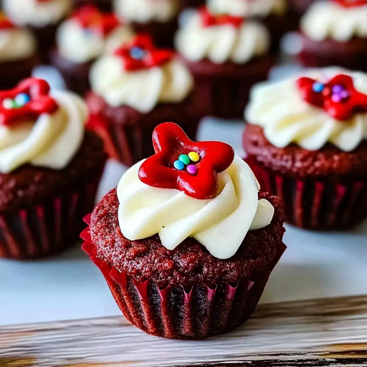 Delicious Red Velvet Brownie Bites that Melt in Your Mouth