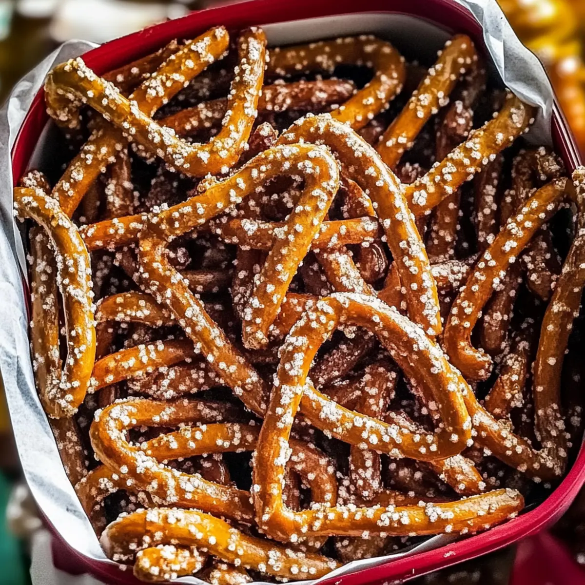 Irresistible Holiday Pretzel Mix for Perfect Festive Snacking