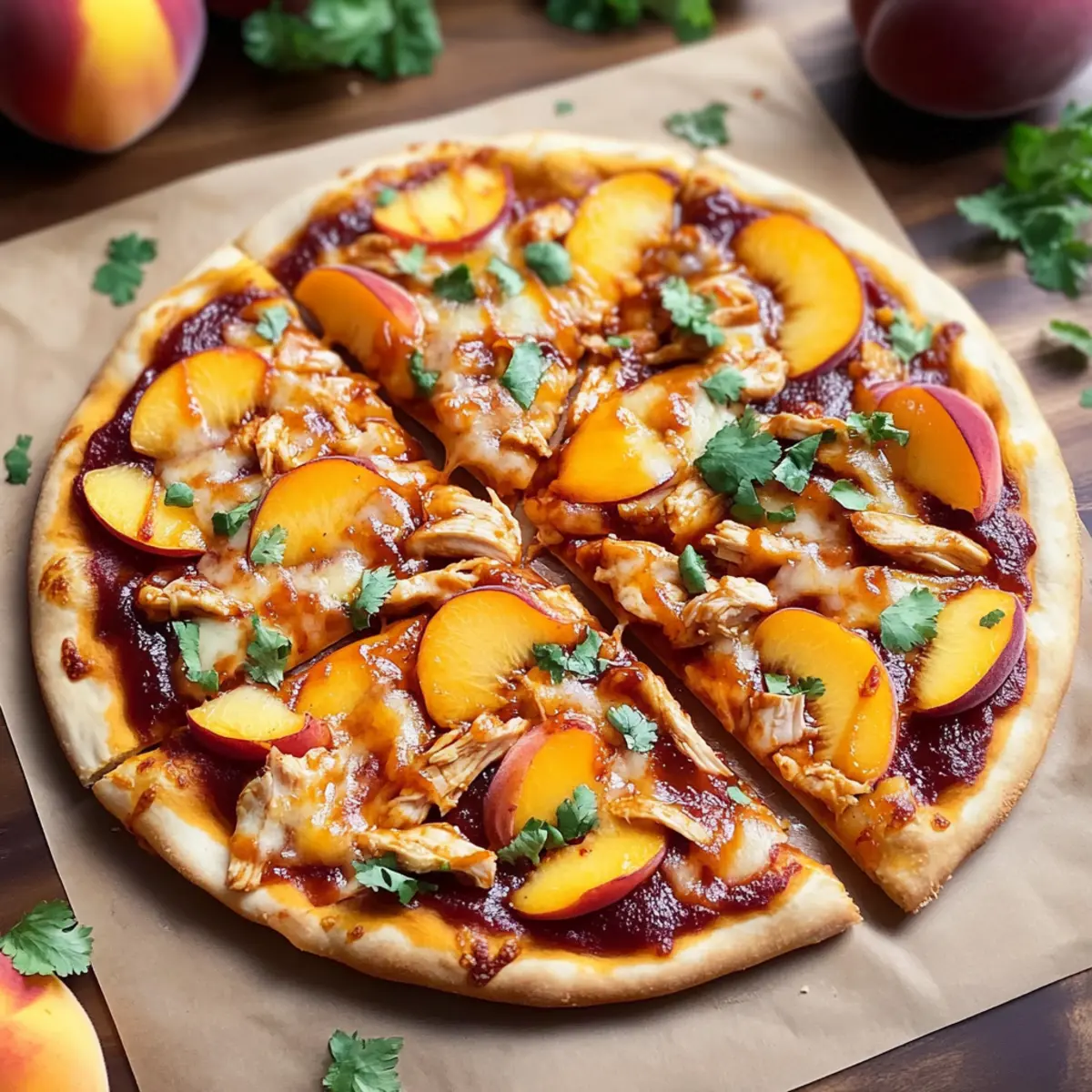 Peach BBQ Chicken Pizza: A Summer Flavor Adventure