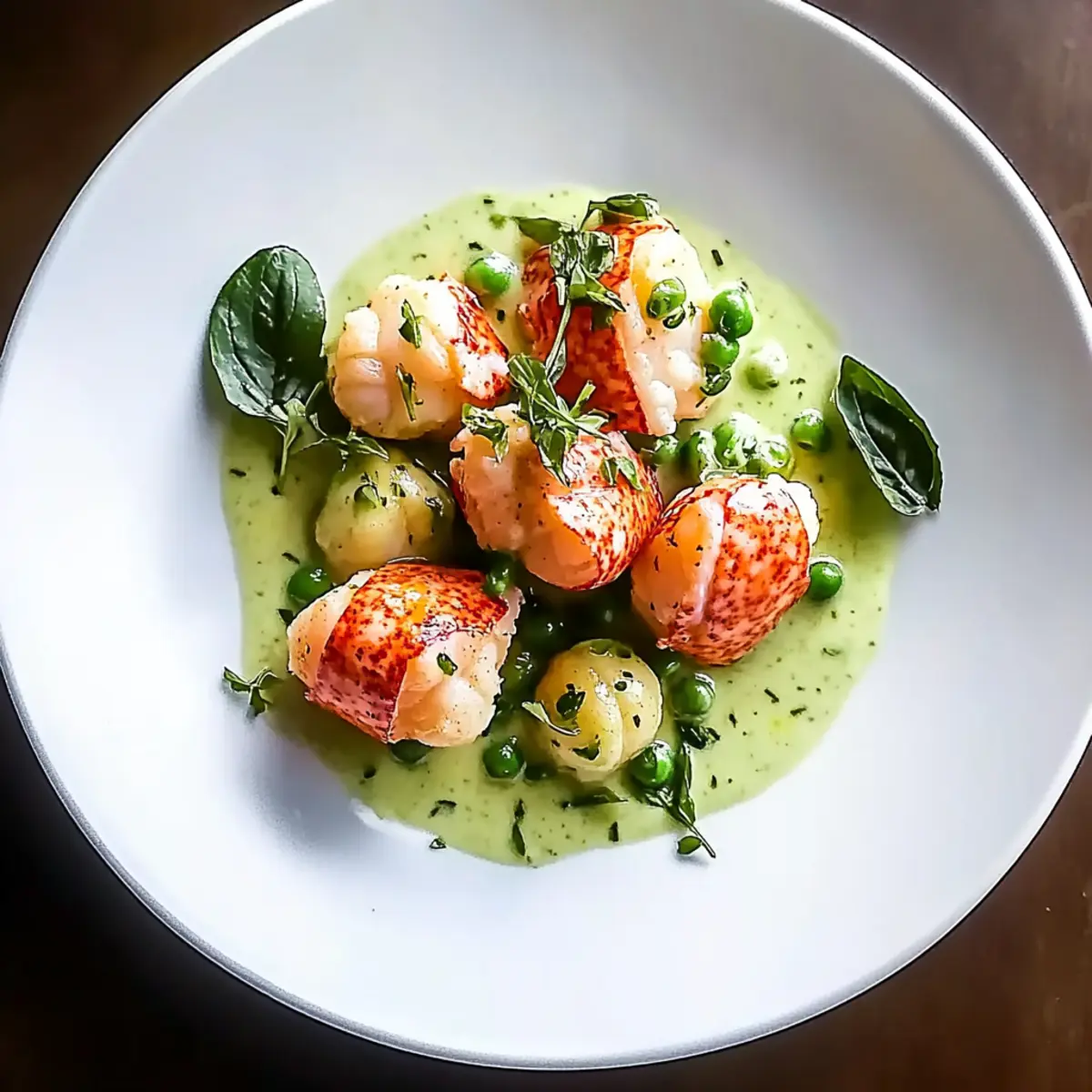 Decadent Lobster Gnudi with Creamy Bagna Cauda Sauce Delight