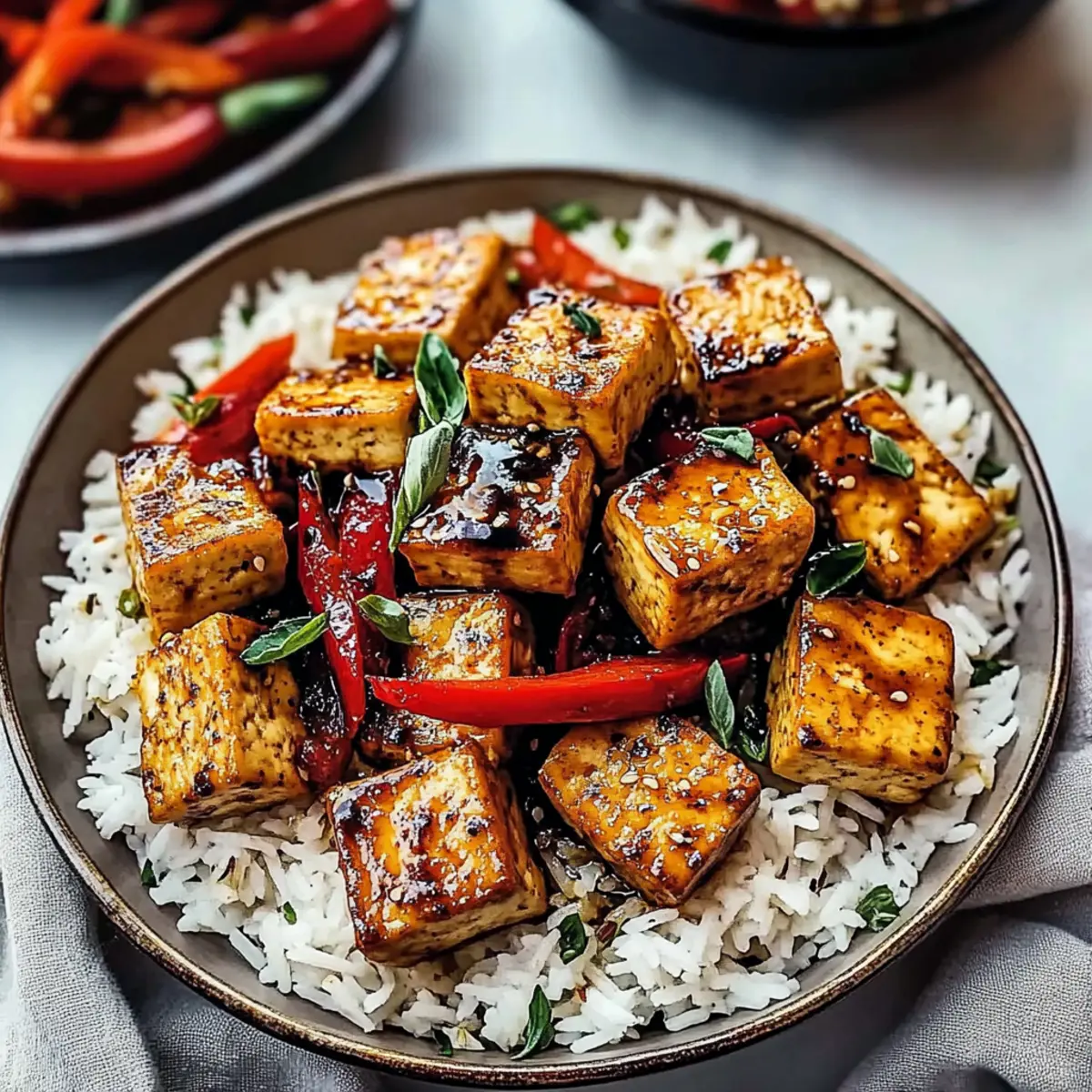 Crispy Balsamic Tofu: Flavor-Packed Vegan Perfection