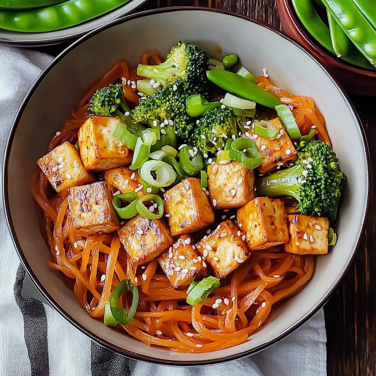 Savory Korean Tofu Noodles Recipe for a Flavorful Delight
