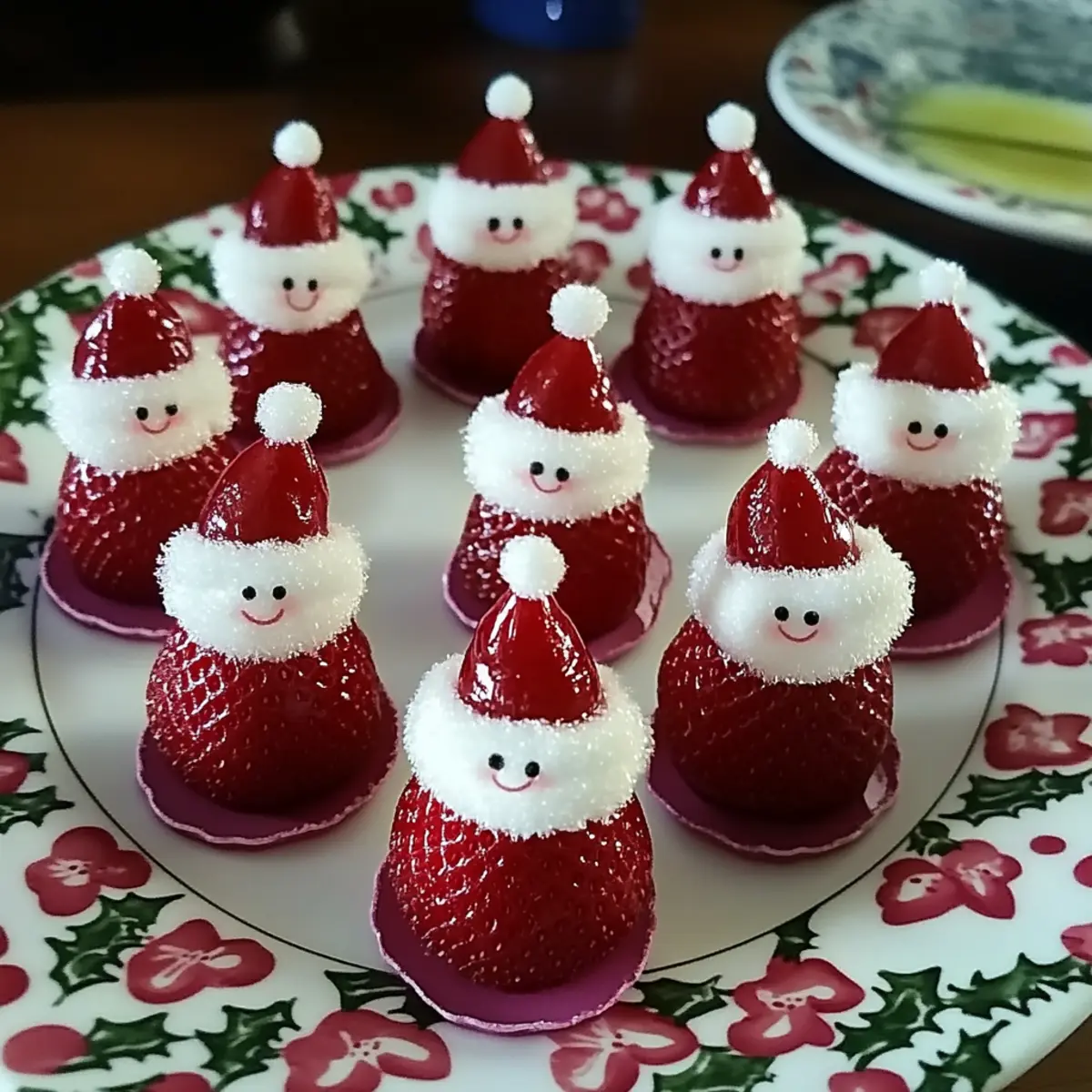 Mini Strawberry Santas