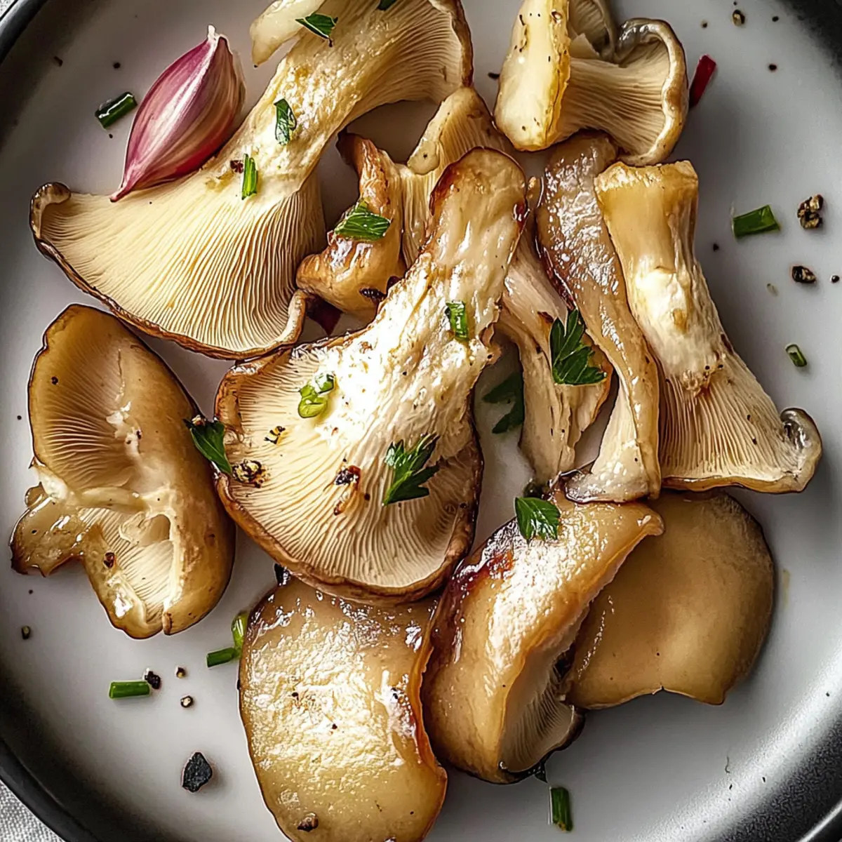 Pan Fried Oyster Mushrooms Delight: Quick & Irresistibly Savory