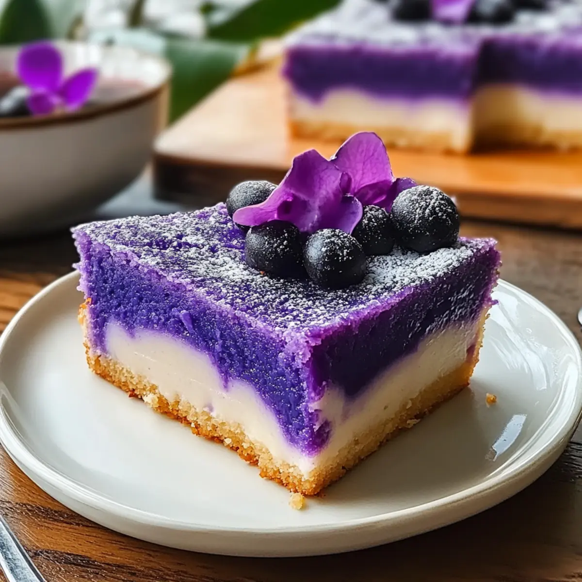 Delicious Ube Cassava Cake: A Gluten-Free Filipino Delight