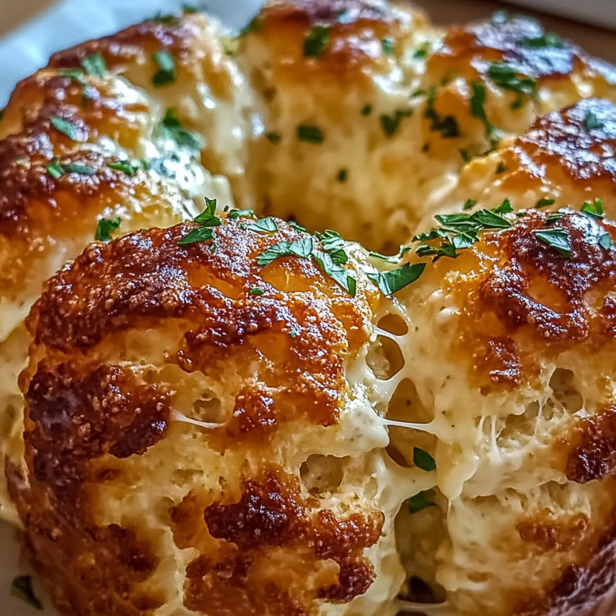 Savory Chicken Alfredo Monkey Bread for Cozy Family Gatherings