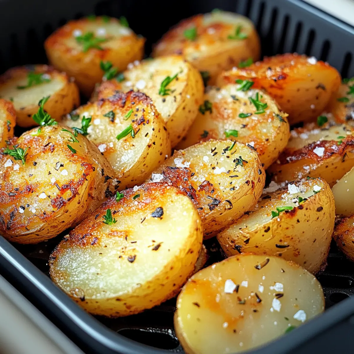Air Fryer Sliced Potatoes