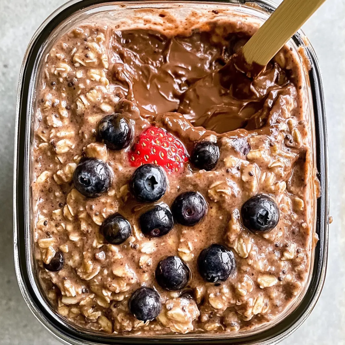 Indulge in Chocolate Peanut Butter Overnight Oats Bliss