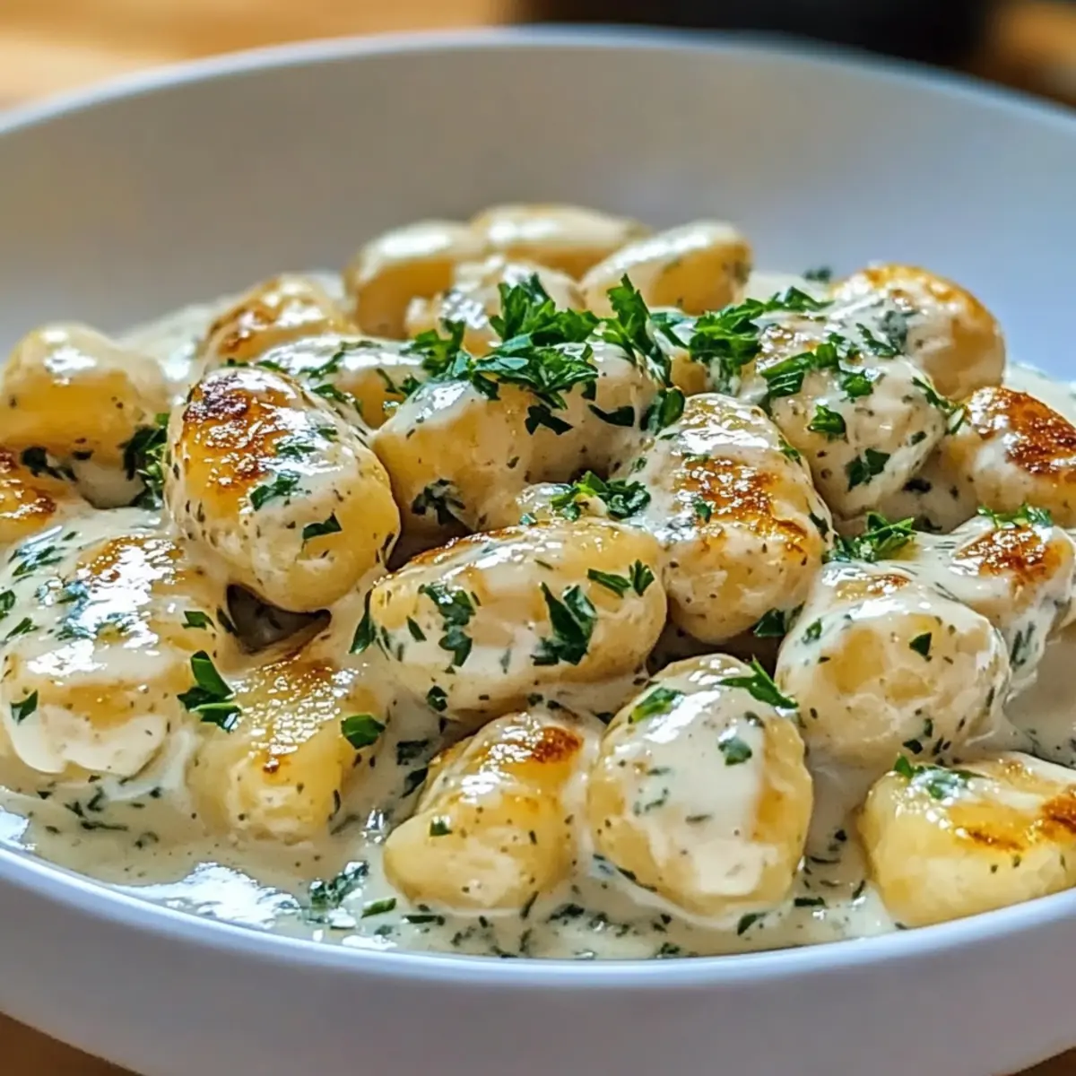 Indulge in Millionaire Gnocchi with Creamy Sauce Bliss