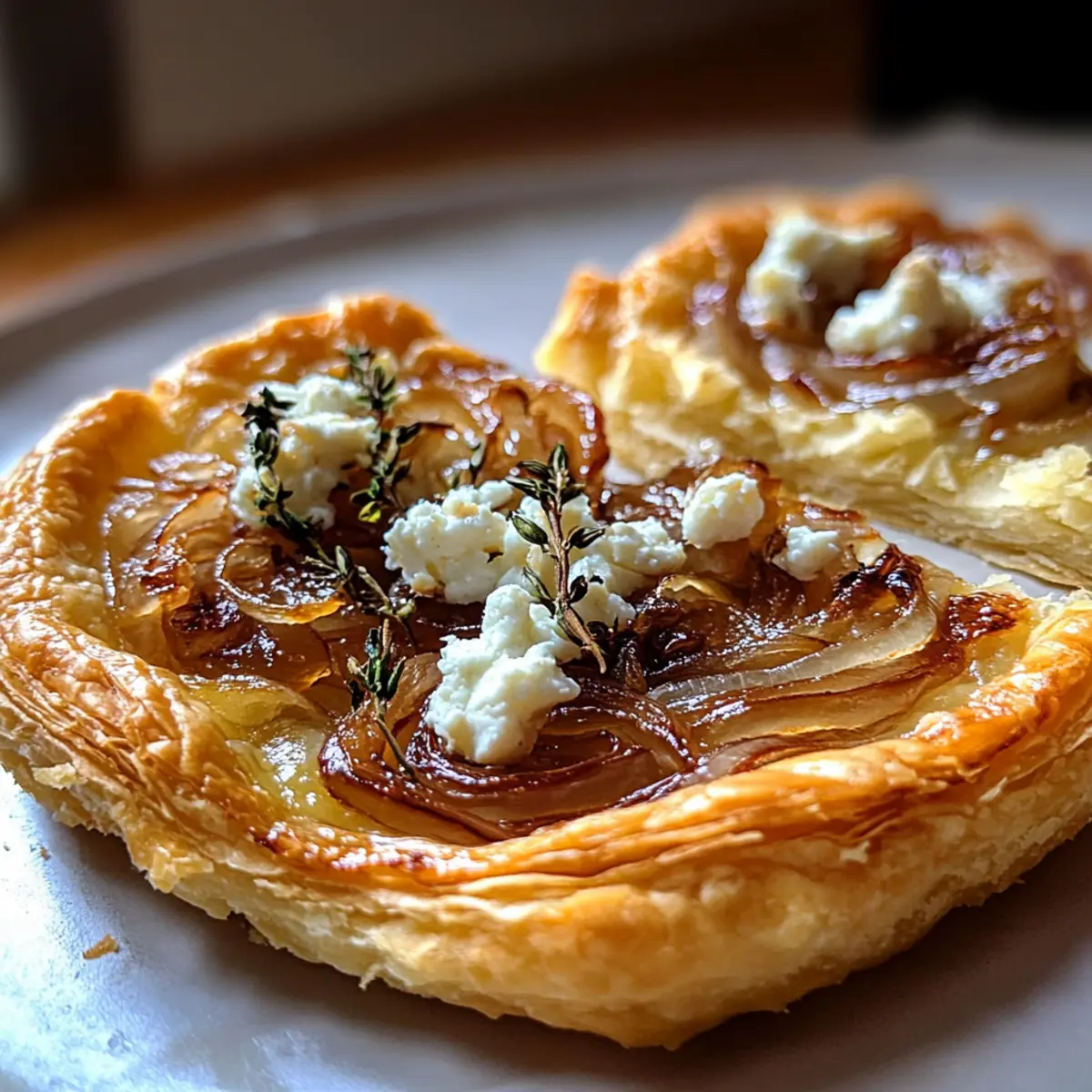 Irresistible Caramelized Onion and Goat Cheese Tarts in 3 Easy Steps