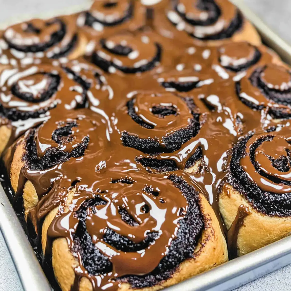 Chocolate Cinnamon Rolls