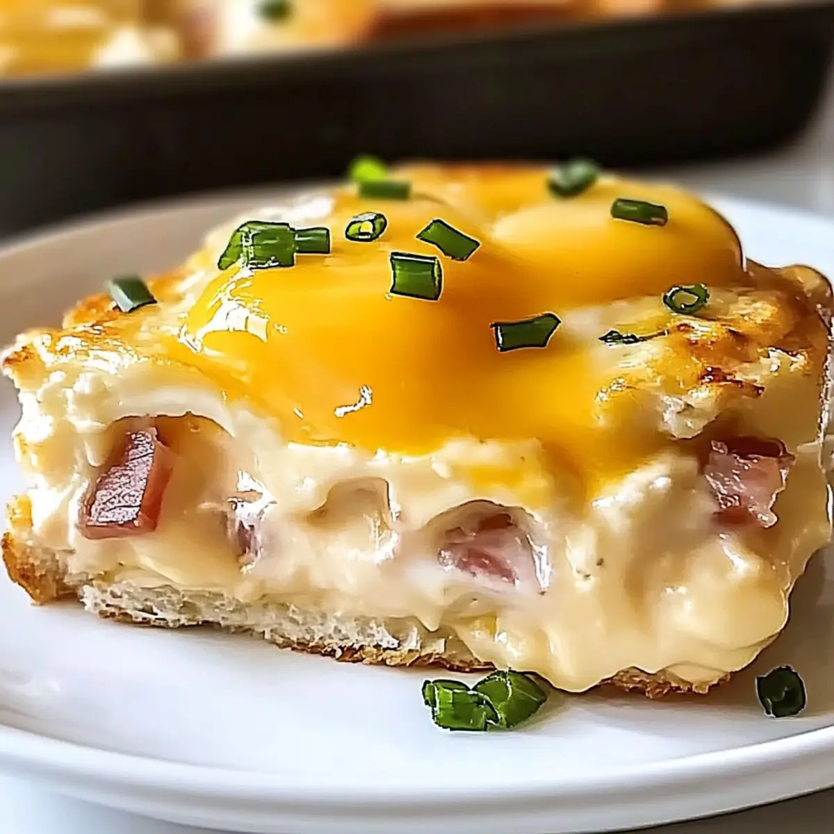 Easy & Flavorful Eggs Benedict Casserole Delight