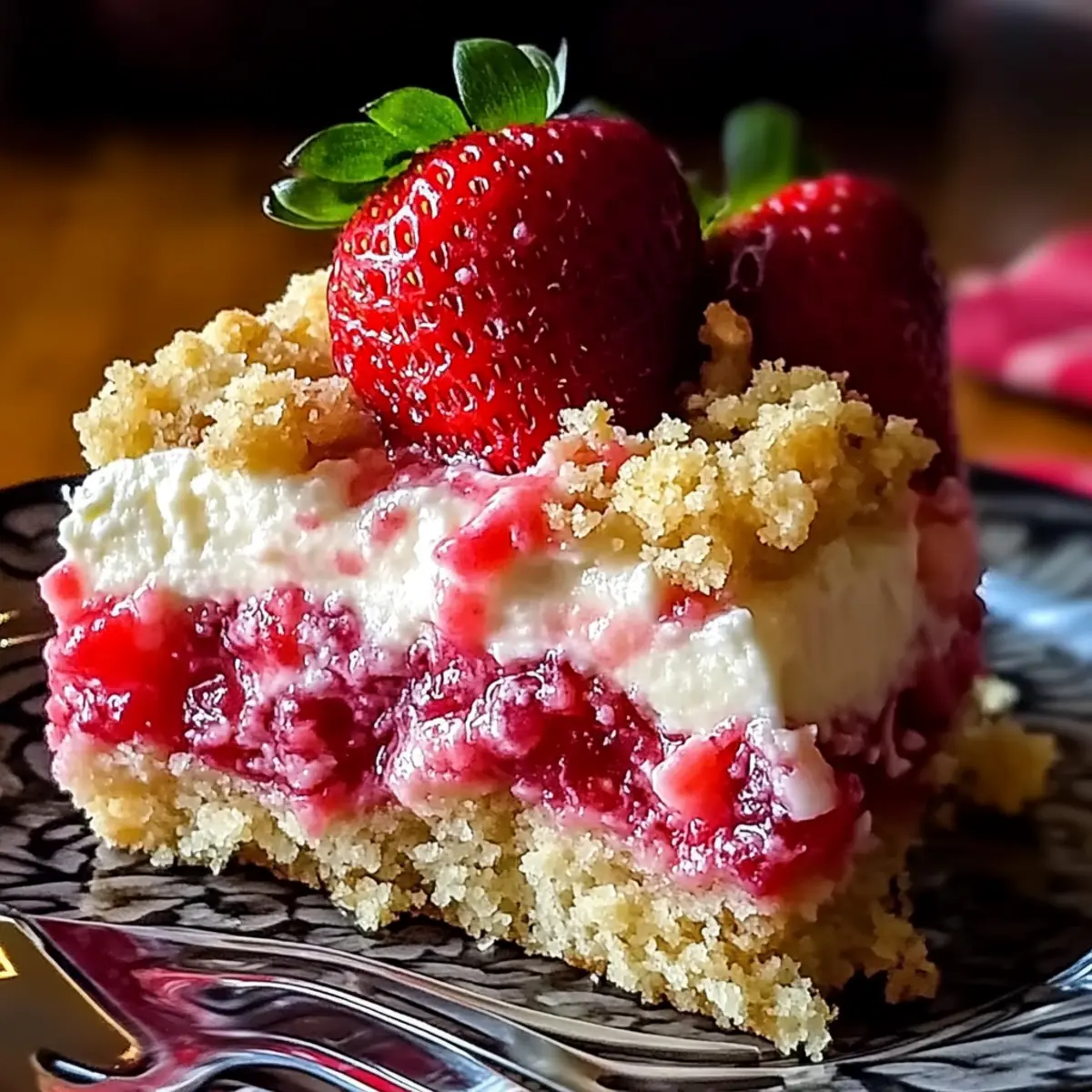 The Ultimate Strawberry Cheesecake Dump Cake You’ll Adore
